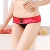 Women Sexy Chiffon Briefs Bowknot Low Waist Panties Underwear