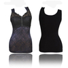 Women Sexy Embroidered Thicken Thermal Underwear Soft Breathable Body Shaper Vest Shapewear