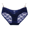 Women Sexy Embroidery Lace Cotton Panties Transparent Temptation Low Waist Underwear