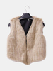 Women Sexy Fur Solid Color Vest Coat
