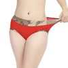 Women Sexy Leopard Print Modal Panties Breathable Mid Waist Underwear
