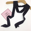Women Sexy Long Skinny Scarf Solid Double Layer Small Scarves