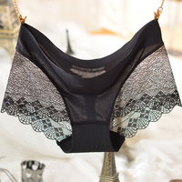 Women Sexy Luxurious Lace Boyshorts Seamless Breathable Soft Panties Underwear