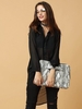 Women Sexy See-through Turn-down Collar Long Sleeve Blouse