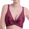 Women Sexy Thin Breathable Mesh Bra Breast Care Gather Seamless Vest Style Bras