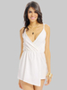 Women Sexy V-neck Irregular Hem Backless Camisole Jumpsuit
