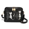 Women Shell Cartoon Cat Lovely Shoulder Bag Crossbody Bags