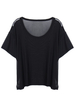 Women Short Sleeve Mesh Hollow Out Wicking Sport Smock T-shirt