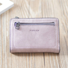 Women Short Wallet Casual Zipper Card Holder Coins Bag Purse