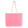 Women Silica Gel Handbag Simple Beach Bag Tote Bag Shopping Bag