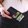 Women Simple Elegant Black Business Wallet Card Wallet Card Holder Wallet Purse
