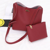 Women Simple PU Leather Crossbody Bag Open Shoulder Bag
