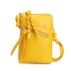 Women Soft Thinnest PU Leather 5.5inch Phone Bag Rivet Shoulder Bags Crossbody