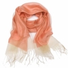 Women Solid Silk Scarf Plus Size Wide Plain Luxury Shawl