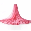 Women Solid Soft Chiffon Voila Sunscreen Scarves Stole Beach Long Shawl Wrap