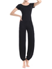 Women Solid Yoga Sport Athleisure Three-piece Suit Lantern Pants