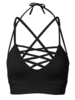 Women Strap V Neck Backless Lace Up Tank Tops