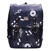 Women Street Style Pu Print Musical Notes Backpack