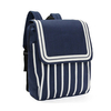 Women Striped Canvas Travel Backpacks Rucksacks School Bags