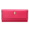 Women Stylish Cat Metal Decoration Long Wallet Card Holders Purses