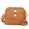 Women Stylish Dull Polish Shell Shoulder Bag Crossbody Bag