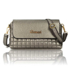 Women Stylish Gird Pattern PU Leather Shoulder Bag Crossbody Bag