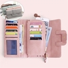 Women Stylish Large Capacity Multi-slots Button Hand Long Wallet 5.5 inch Phone Bag Card Holder