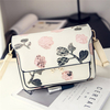 Women Stylish Shoulder Bag Flower Pattern Multi-pocket Crossbody Bags