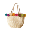 Women Summer Beach Must-have Straw Sling Bag Tote Bag Handbag