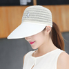 Women Summer Cool UV Straw Gardening Hat Beach Sunscreen Visor Cap