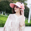 Women Summer Flowers Gardening Baseball Cap Wave Anti-ultraviolet Beach Sunscreen Sun Hat