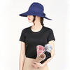 Women Summer Foldable Anti-UV Protective Beach Sun Hat Outdoor Driving Wide Brim Visor Cap