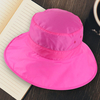 Women Summer Foldable Breathable Waterproof Wide Brim Bucket Hats Casual Anti-UV UPF35+ Visor Hat