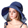 Women Summer Foldable Floppy Hat Anti-uv Beach Hats Casual Traveling Wide Brim Visor Bucket Hat