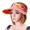 Women Summer UV Protection Gardening Detachable Hat Beach Outdoor Sunscreen Visor Sun Cap