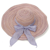 Women Sun Hat Shading Bowknot Big Straw Hat Large Wide Brim Folding Beach Hat