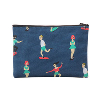 Women Sweet Casual Cash Cards Coins Bags Small Zipper Wallet Purse
