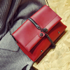Women Tassel Little Square Clutches Bag PU Leather Crossbody Bag
