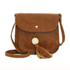 Women Tassel PU Leather Crossbody Bag Cover Messenger Bag