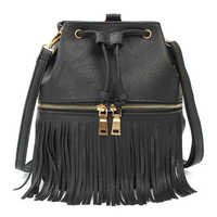 Women Tassel Vintage Backapck Ladies Retro Casual Outdoor Travel Backpacks