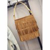 Women Tassels Elegant Casual Handbags Ladies Leisure Shopping Shoulder Bags