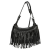 Women Tassels PU Leather Crossbody Bags