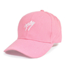 Women Unisex Cotton Embroidery Love Gestures Baseball Hat Casual Sunscreen Visor Snapback Caps