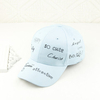 Women Unisex Embroidered Letter Curved Visor Baseball Hat Casual Hip-hop Sun Hat Adjustable