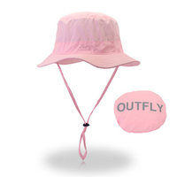 Women Unisex Foldable Thin Quick-dry Fisherman Hat Outdoor Multifunction Anti-UV Visor Bucket Hat