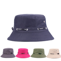 Women Unisex Summer Foldable Breathable Lovers Fisherman Hats Casual Travel Sunscreen Bucket Hat