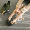 Women Velvet Corrugation Mesh Stockings Invisible Thin Low Cut Ankle Socks