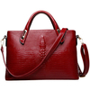 Women Vintage Casual Handbag Large Capacity Zipper Shoulder Bag