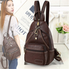 Women Vintage Daily Outdoor Portable Chest Bag Crossbody Bag Shoulder Bag Backpack