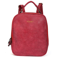 Women Vintage Doll Polish Backpack Girl Retro Travel Outdoor Bag